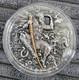 2020 Niue $2 Sun Wukong Journey To The West 2 Oz Antique Uhr Silver Coin