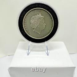 2020 Niue Elizabeth II 5 Dollar 2 oz Silver Martial Arts of the World Boxing