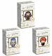 2020 Niue Harry Potter 3 Coin Chibi Weasley Dumbledore Hagrid 1 Oz Silver Proof