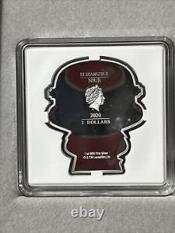 2020 Niue New Zealand Star Wars Chibi Coin Stormtrooper 1 Oz Silver