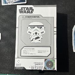 2020 Niue New Zealand Star Wars Chibi Coin Stormtrooper 1 Oz Silver