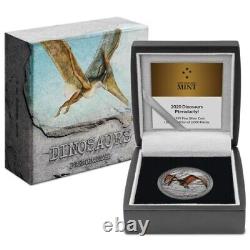 2020 Pterodactyl Dinosaurs 1oz Fine Silver Coin Niue NZ Mint