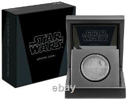 2020 STAR WARS DEATH STAR 1 OZ. SILVER COIN Present / Gift