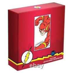 2020 The Flash Justice League 60th Anniversary 1 oz Fine Silver Proof Coin