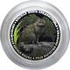 2020 Transnistria Silver Color Proof Coin Forest Cat Fauna Wwf Redbook Wildlife