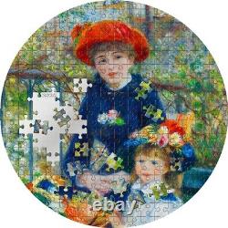 2020 Two Sisters Pierre Auguste Renoir Micropuzzle Treasures 3 oz Silver Coin