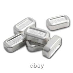 2021 5G Silver Pez Wafer Shaped Ingots Are Produced in Switzerland