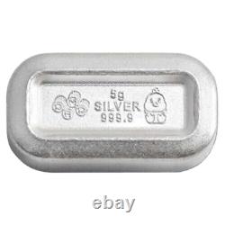 2021 5G Silver Pez Wafer Shaped Ingots Are Produced in Switzerland