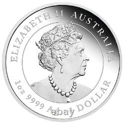 2021 Australia COLORED PROOF Lunar Year of the OX 1oz Silver $1 Coin Series 3