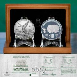 2021 Banco De Mexico Silver Libertad Series and Bicentennial of Independence 2 C