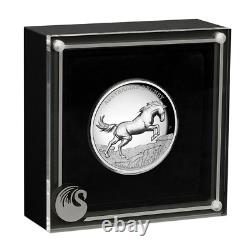 2021 Brumby 2 Oz Silver Proof Perth Mint