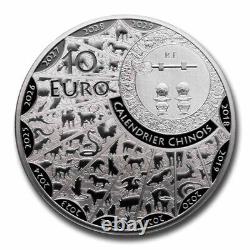 2021 France Silver 10 Year of the Ox Proof (Lunar Series) SKU#219755