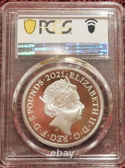 2021 GB HRH Prince Philip Duke Edinburgh 1oz. 925 Sterling Silver PCGS PR69DCAM