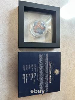 2021 Ghana Phoenix and Dragon Oriental Culture Collection Antique Silver Coin