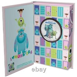 2021 Monsters INC 20th Anniversary 1 oz pure silver proof coin