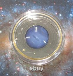 2021 Neptune Planet Solar System Silver Coin 500 Francs Republic Of Cameroon