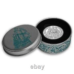 2021 Netherlands Ship Shilling 1 oz. 999 Silver Proof Coin 1,000 Made