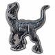 2021 Niue 2 Oz Silver $5 Jurassic World Velociraptor Shaped Coin Sku#235491