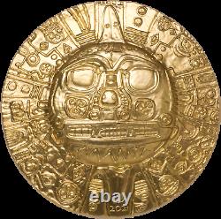 2021 Palau Inca Sun God Disc 1 oz. 999 Silver Coin 2,021 Made