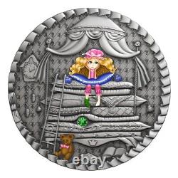 2021 Princess and the PEA Fairy Tales 1 oz pure silver coin