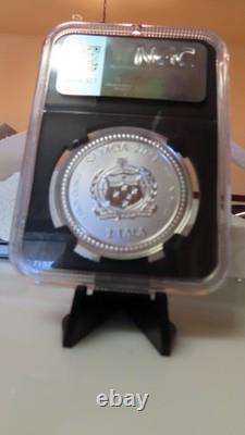 2021 Samoa Silver 2 Tala SEAHORSE NGC graded MS70 1 oz 999 Silver