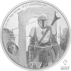 2021 Star Wars Classic Mandalorian 1oz Silver Coin