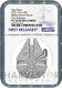 2021 Star Wars Millennium Falcon Shaped Coin Ngc Pf70 First Releases
