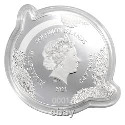 2021 Whale Shark coin Giants of the Galápagos Islands 1 oz pure silver coin