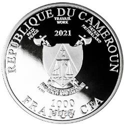 2021 Year of the OX Time to Wine 1 oz Pure Silver Proof Coin Mint of Poland