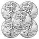 2022 1 Oz Silver American Eagle $1coin Bu(lot Of 5)