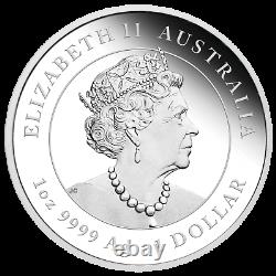 2022 Australia COLORED PROOF Lunar Year of the Tiger 1oz Silver $1 Coin Series 3