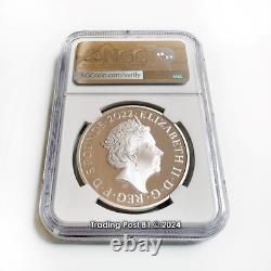 2022 GREAT BRITAIN Charity & Patronage SILVER COIN QE II NGC Label PF 70 UC