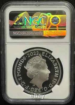 2022 GREAT BRITAIN NGC MS 69 TUTANKHAMUN TOMB. 925 Silver 28g proof egypt god