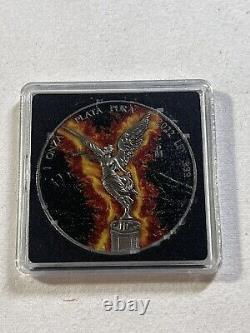 2022 Mexico Libertad Burning Flames Edition Low Mintage
