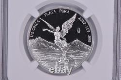 2022 Mo Mexico Silver 1/2 Onza Proof PF70 UCAM NGC Mexico Label