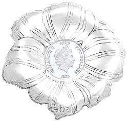2022 Peony World Enchanting Flower 1 oz fine silver coin