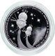 2022 Russia World's First Group Spaceflight 1 Oz Silver Coin Earth Sun 3 Roubles