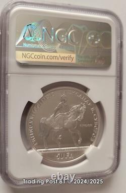 2022 SWITZERLAND SALE 50 Fr. Silver Shooting Thaler NGC Proof 70 UC