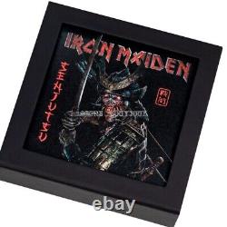 2022 Senjutsu Iron Maiden 2 oz silver coin Cook Islands