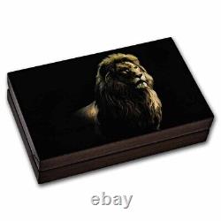 2022 South Africa 2-Coin Silver Big Five Lion Proof Set SKU#247305