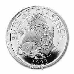 2023 1oz Silver Royal Tudor Beasts Bull of Clarence Prf (Box/COA) SKU#272850