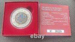 2023 Austria 25 Euro Silver & Niobium Coin Global Heating with COA