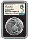 2023 Fiji $1 1 Oz Silver Egyptian Dragon Ngc Ms70 Antiqued With Mintage Of 1500