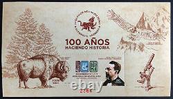 2023 MEXICO CITY ZOO centy. 7 BU ANIMAL NICKEL ed. Pcs. In folder + postal sheet
