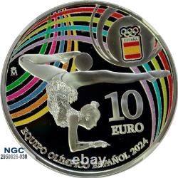 2024M Spain S10E Spanish Olympic Team NGC PF 70 UC Highest Grade