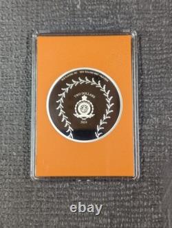 2024 Agoro Trading Coins MLB Bo Bichette 164/300 Topaz (Orange) 1 oz Silver Coin