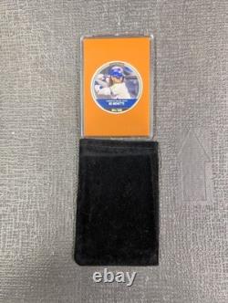 2024 Agoro Trading Coins MLB Bo Bichette 164/300 Topaz (Orange) 1 oz Silver Coin