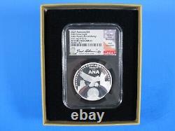 2024 Ascension Island, Coin, Chicago ANA WFOM NGC Pf 70 Ucam FDOI Iskowitz Sig