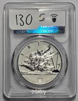 2024 LIGHT OF LIBERTY AG HIGH RELIEF ENHANCED REV PR $2 PCGS PR69 Certified Coin