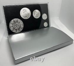 2024 Mexico Silver Libertad 5 Coin Set Bu 1 Oz To 1/20 Oz. 999 Fine Silver